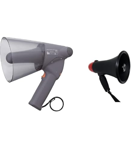 Amazon.co.jp: ティーオーエー(TOA) 小型防滴メガホン 6W 赤色